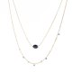 Fashion Women's All-match Crystal Necklace