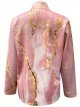 Marble Print Fashion Blazer