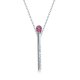 Creative Personality Music Microphone Pendant Necklace